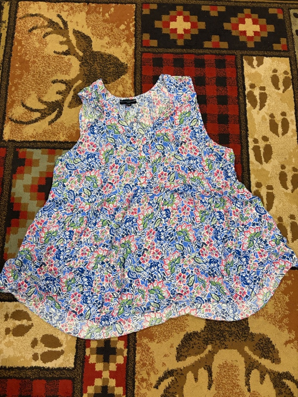 Women’s Cynthia Rowley floral tank top